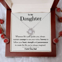 Load image into Gallery viewer, To My Daughter- Follow Your Heart-Necklace
