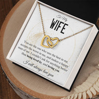 Load image into Gallery viewer, To My Wife- Loving and being Loved by- Heart Necklace
