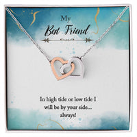 Load image into Gallery viewer, To My Best Friend - High Tide or Low Tide - Eternal Love Pendant

