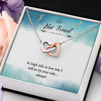 Load image into Gallery viewer, To My Best Friend - High Tide or Low Tide - Eternal Love Pendant
