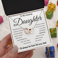 Load image into Gallery viewer, To My Amazing Daughter- Souls Connected- Necklace
