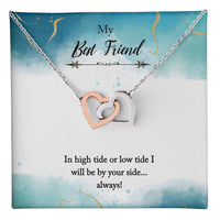 Load image into Gallery viewer, To My Best Friend - High Tide or Low Tide - Eternal Love Pendant
