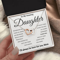 Load image into Gallery viewer, To My Amazing Daughter- Souls Connected- Necklace-Mom
