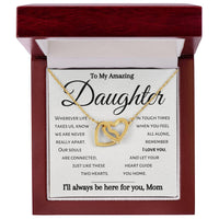 Load image into Gallery viewer, To My Amazing Daughter- Souls Connected- Necklace-Mom
