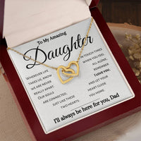 Load image into Gallery viewer, To My Amazing Daughter- Souls Connected- Necklace

