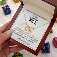 Load image into Gallery viewer, To My Wife- Loving and being Loved by- Heart Necklace
