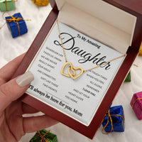 Load image into Gallery viewer, To My Amazing Daughter- Souls Connected- Necklace-Mom
