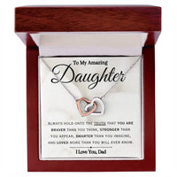 Load image into Gallery viewer, To My Amazing Daughter- You Are Loved- Necklace
