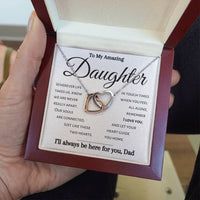 Load image into Gallery viewer, To My Amazing Daughter- Souls Connected- Necklace
