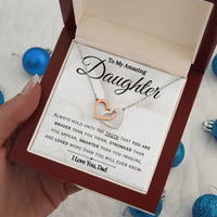 Load image into Gallery viewer, To My Amazing Daughter- You Are Loved- Necklace
