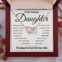 Load image into Gallery viewer, To My Amazing Daughter- Souls Connected- Necklace
