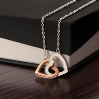 Load image into Gallery viewer, Interlocking Hearts Necklace For Daughter (No MC)
