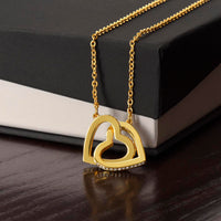 Load image into Gallery viewer, Interlocking Hearts Necklace For Daughter (No MC)
