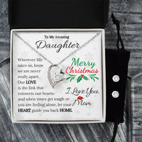 Load image into Gallery viewer, Amazing Daughter- Love, Heart, Home- Necklace and Earrings
