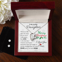 Load image into Gallery viewer, Amazing Daughter- Love, Heart, Home- Necklace and Earrings
