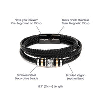 Load image into Gallery viewer, Love You Forever Bracelet For Son
