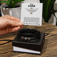 Load image into Gallery viewer, Love You Forever Bracelet For Husband
