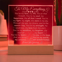Load image into Gallery viewer, To My Everything- I Love You Forever- Engraved Plaque
