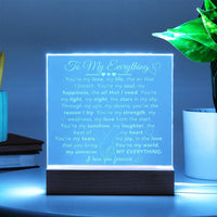 Load image into Gallery viewer, To My Everything- I Love You Forever- Engraved Plaque
