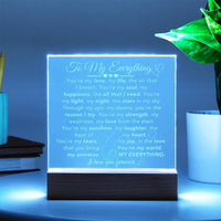 Load image into Gallery viewer, To My Everything- I Love You Forever- Engraved Plaque
