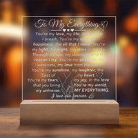 Load image into Gallery viewer, To My Everything- I Love You Forever- Engraved Plaque
