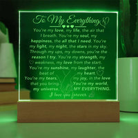 Load image into Gallery viewer, To My Everything- I Love You Forever- Engraved Plaque
