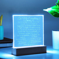 Load image into Gallery viewer, To My Everything- I Love You Forever- Engraved Plaque
