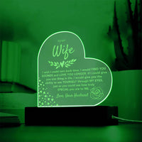 Load image into Gallery viewer, To My Wife- Love You Longer- Engraved Plaque
