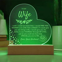 Load image into Gallery viewer, To My Wife- Love You Longer- Engraved Plaque
