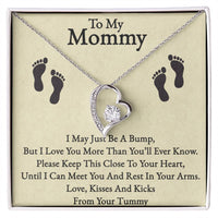 Load image into Gallery viewer, Forever Love Necklace For My Mom with On Demand Message Card
