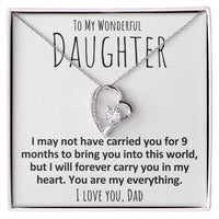 Load image into Gallery viewer, To My Wonderful Daughter- My Everything- Necklace
