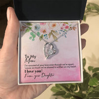 Load image into Gallery viewer, Forever Love Necklace For Wife with On Demand Message Card

