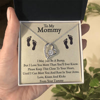 Load image into Gallery viewer, Forever Love Necklace For My Mom with On Demand Message Card
