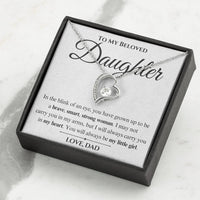 Load image into Gallery viewer, To My Daughter- My Heart-Forever Love Necklace
