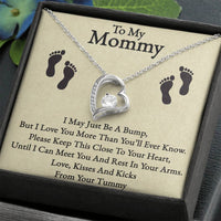 Load image into Gallery viewer, Forever Love Necklace For My Mom with On Demand Message Card
