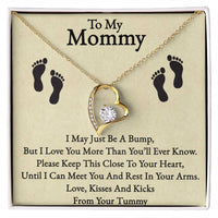 Load image into Gallery viewer, Forever Love Necklace For My Mom with On Demand Message Card
