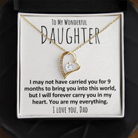 Load image into Gallery viewer, To My Wonderful Daughter- My Everything- Necklace
