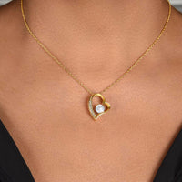Load image into Gallery viewer, To My Wife - Having You Is What I Live For - Forever Love Heart Necklace
