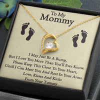 Load image into Gallery viewer, Forever Love Necklace For My Mom with On Demand Message Card
