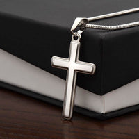 Load image into Gallery viewer, To My Wonderful Daughter-I Love You- Cross Necklace
