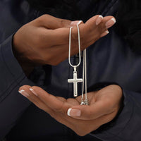 Load image into Gallery viewer, To My Wonderful Daughter-I Love You- Cross Necklace
