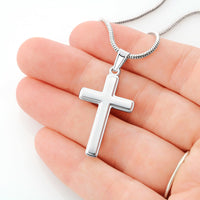Load image into Gallery viewer, To My Amazing Daughter-Faith- Cross Necklace
