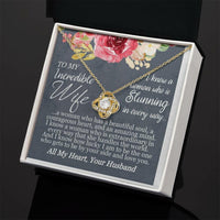 Load image into Gallery viewer, To My Incredible Wife- All My Heart- Necklace
