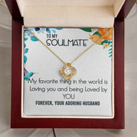 Load image into Gallery viewer, To My Soulmate-Forever- Love Knot Necklace
