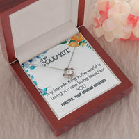 Load image into Gallery viewer, To My Soulmate-Forever- Love Knot Necklace

