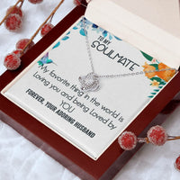 Load image into Gallery viewer, To My Soulmate-Forever- Love Knot Necklace
