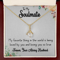 Load image into Gallery viewer, To My Soulmate- Forever- Alluring Beauty Necklace
