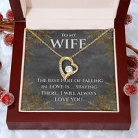 Load image into Gallery viewer, To my Wife- I Will Always Love You- Forever Love Necklace
