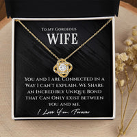 Load image into Gallery viewer, To My Gorgeous Wife- I Love You, Forever- Necklace
