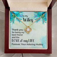 Load image into Gallery viewer, To My Wifey, Love Knot Necklace, Valentine Gift For Her, Gift For Soulmate, Gift For Her, Birthday day gift for Wife
